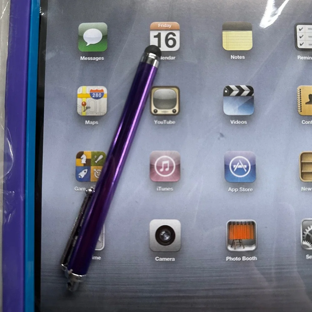 OtterBox Defender Series Rugged Case for iPad 4th Gen New iPad iPad 2 Purple Ble